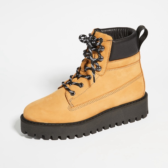 Tan Suede High-Top Boots - Picture 10 of 10